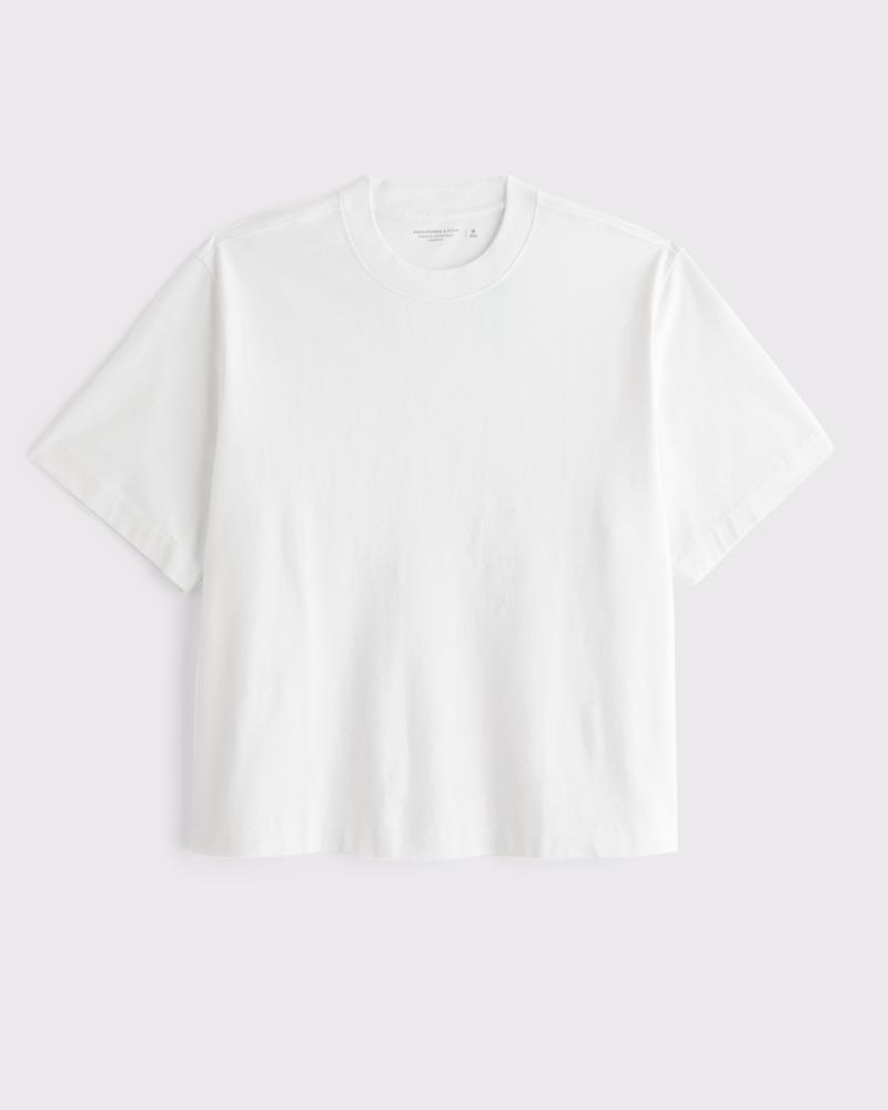 Premium Heavyweight Cropped Tee Product Image