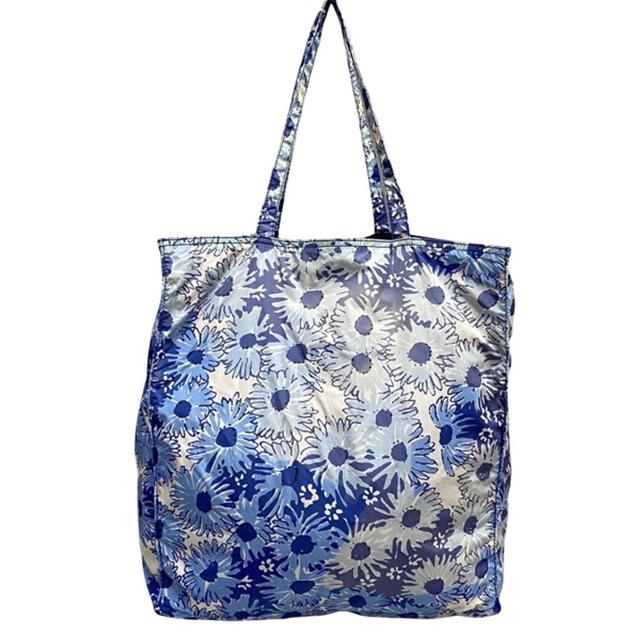 Tessuto Synthetic Tote Bag () In Blue Product Image