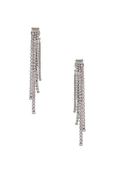 Demarson Calla Earrings in Metallic Silver Product Image