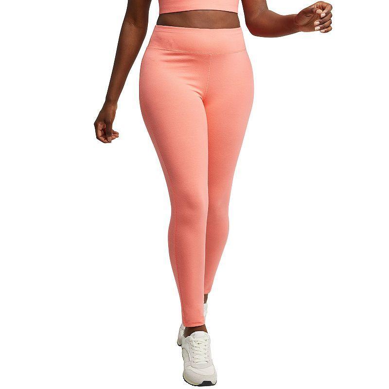 Womens Hanes Originals Stretch Jersey High-Rise Leggings Product Image