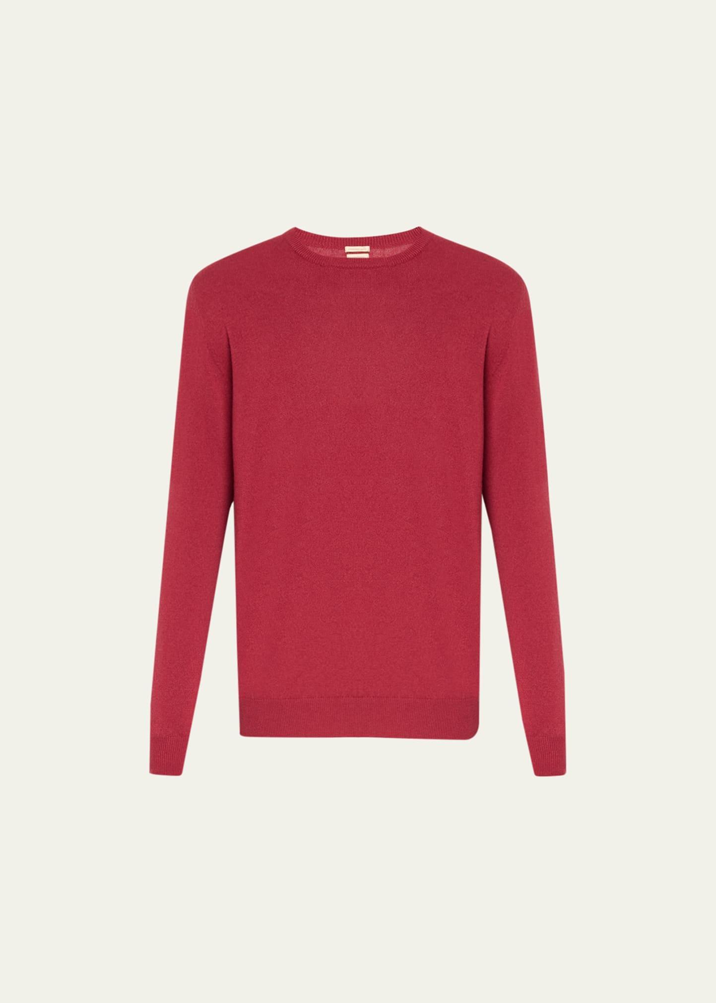 Mens Cashmere Crewneck Sweater Product Image