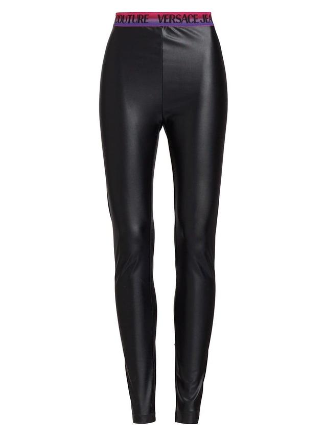 Womens Logo Waist Leggings Product Image