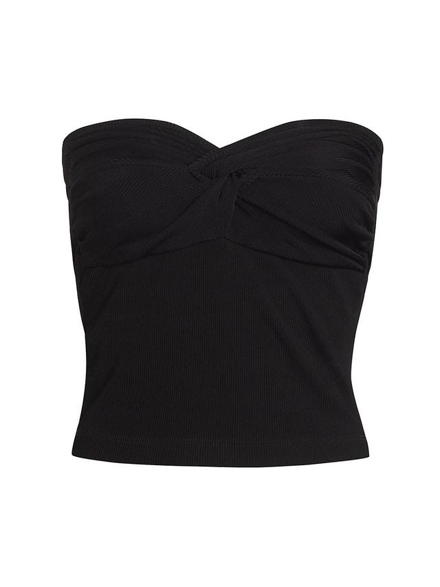 Womens Tonia Twisted Tube Top Product Image