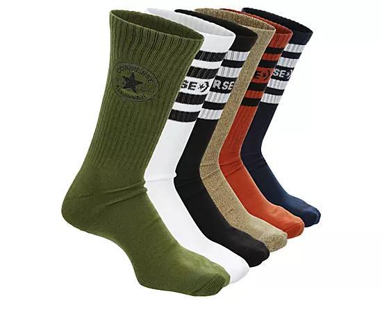 Converse Men's Crew Socks 6 Pairs Product Image