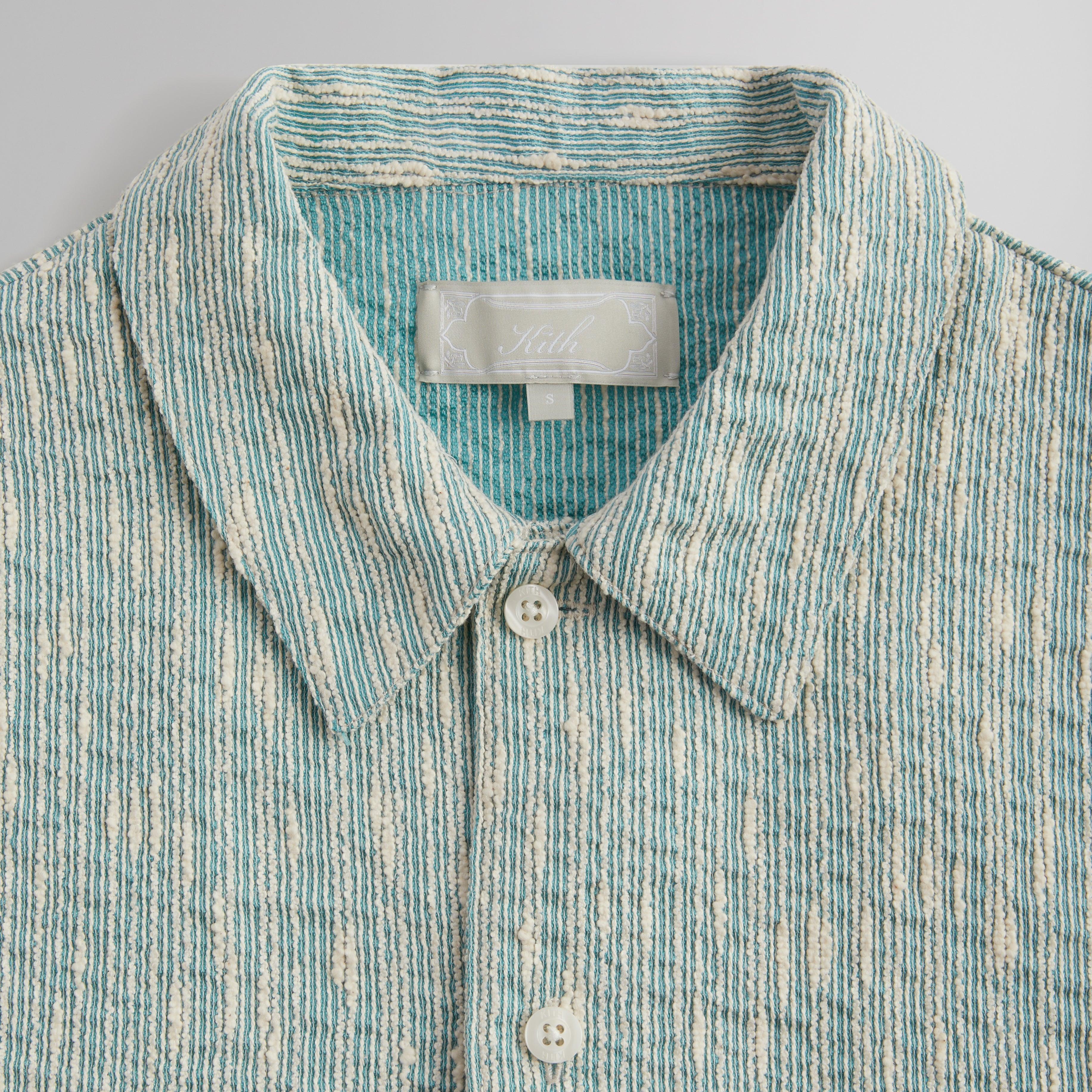 Kith Slub Boucle Reade Shirt - Glaze Male Product Image