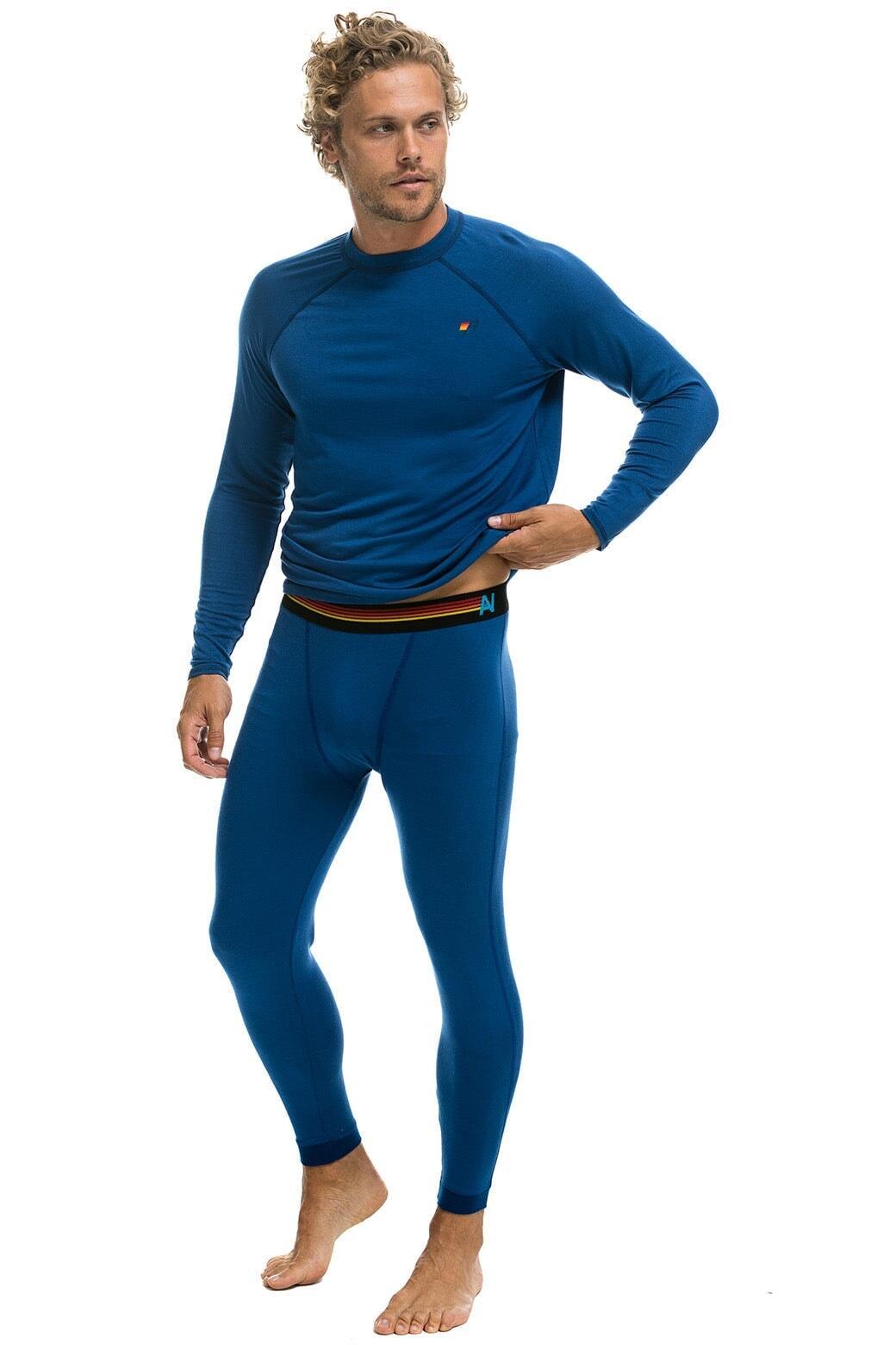 MICRO MODAL BASE LAYER BOTTOM - ROYAL Male Product Image