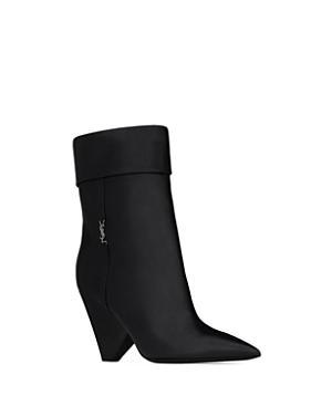 Womens Liz 85MM Leather Mid-Calf Boots Product Image