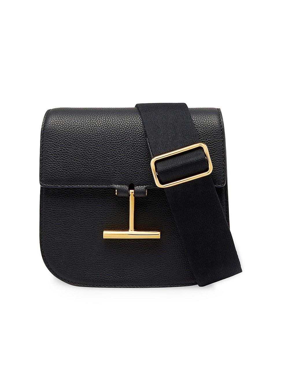 TOM FORD Mini Tara Grained Leather Crossbody Bag Product Image