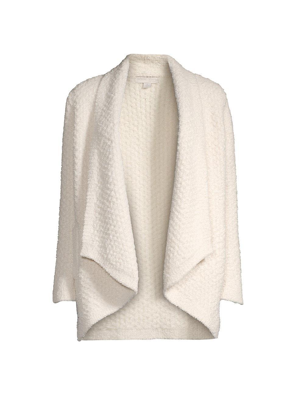 Womens CozyChic Honeycomb Shawl Circle Cardigan Product Image