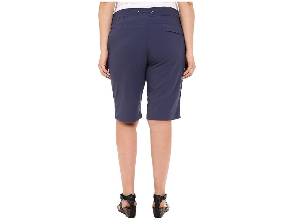 Columbia Plus Size Anytime Outdoor Long Short (Nocturnal) Women's Shorts Product Image