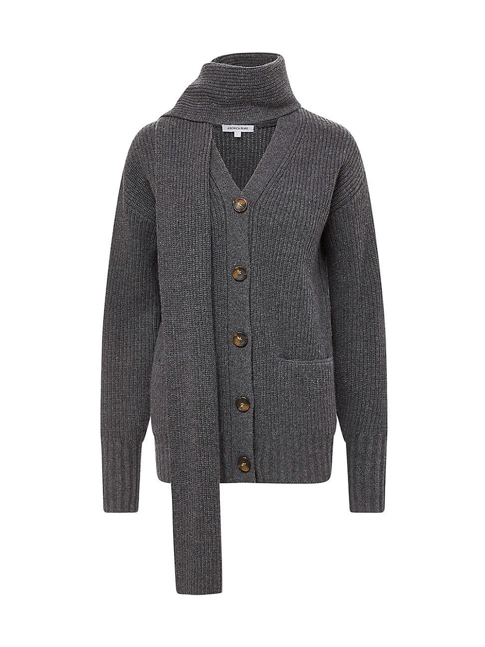 Womens Annalise Merino Wool-Cashmere Cardigan Product Image