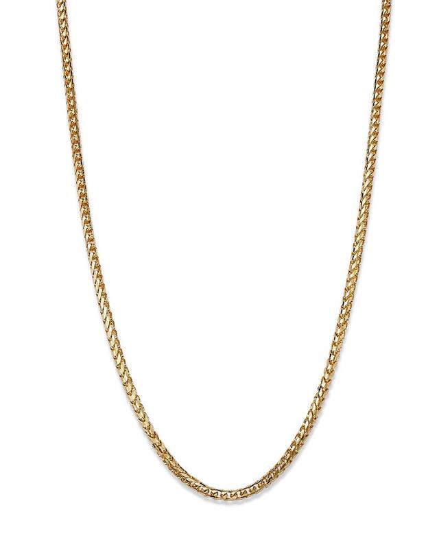 Bloomingdales Fine Collection Mens Franco Link Chain Necklace in 14K Yellow Gold, 22 - Exclusive Product Image