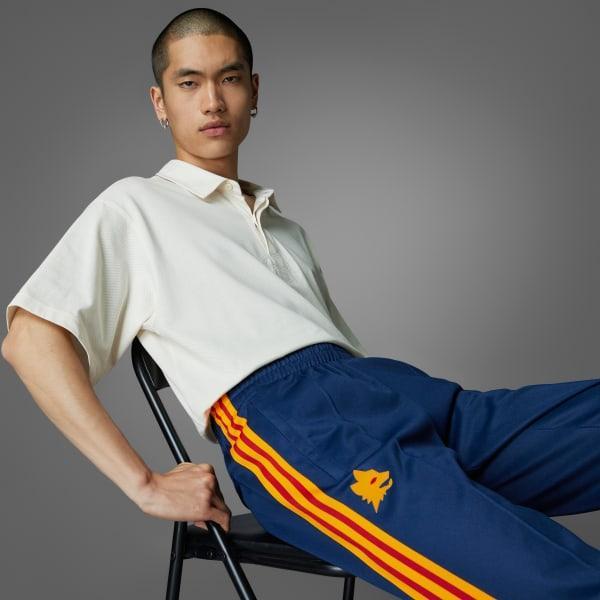 adidas AS Roma Bring Back 1993 Track Pants Night Indigo XL Mens Product Image