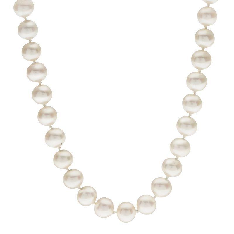 PearLustre by Imperial 7-7.5 mm Freshwater Cultured Pearl Necklace - 23 in., Womens White Product Image