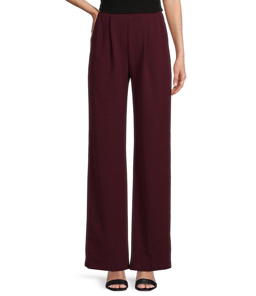 Moa Moa Coordinating High Rise Wide Leg Pull-On Pants Product Image