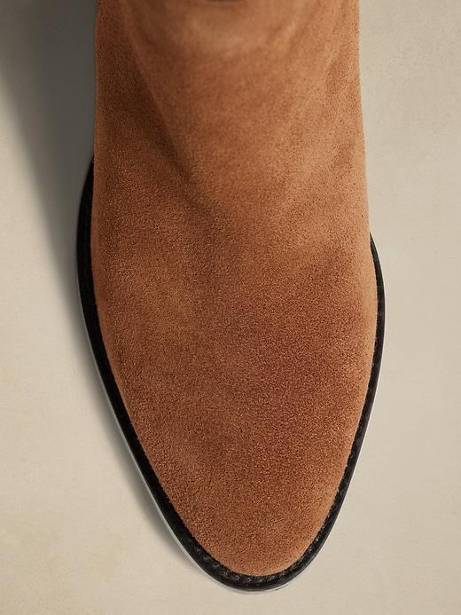 Suede Ankle Bootie Product Image