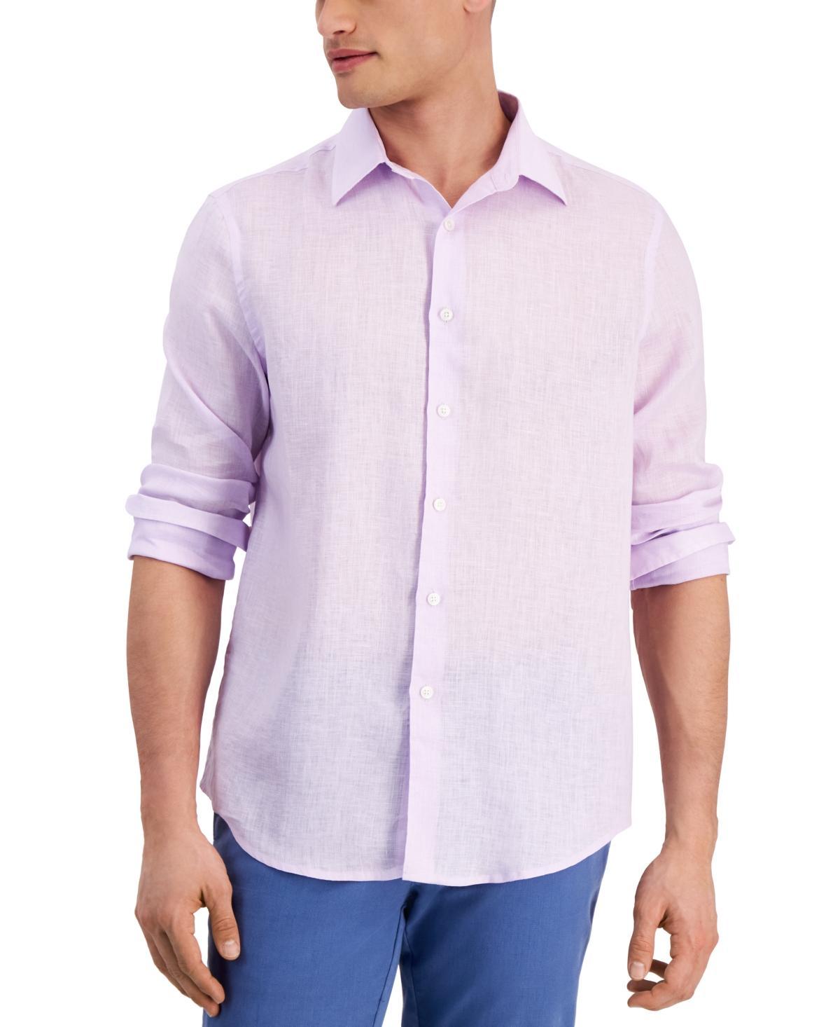 Club Room Mens 100% Linen Shirt, Created for Macys Product Image