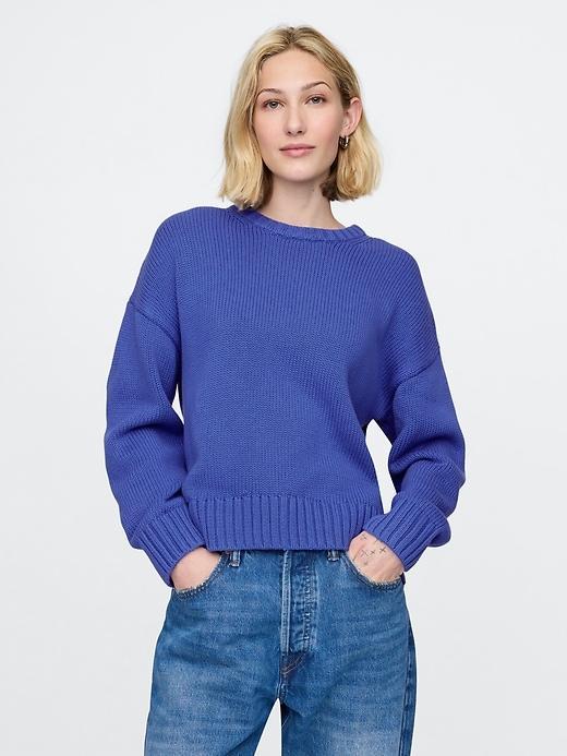 Relaxed Crewneck Sweater Product Image