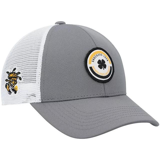 Mens Gray Wichita State Shockers Motto Trucker Snapback Hat - Gray Product Image