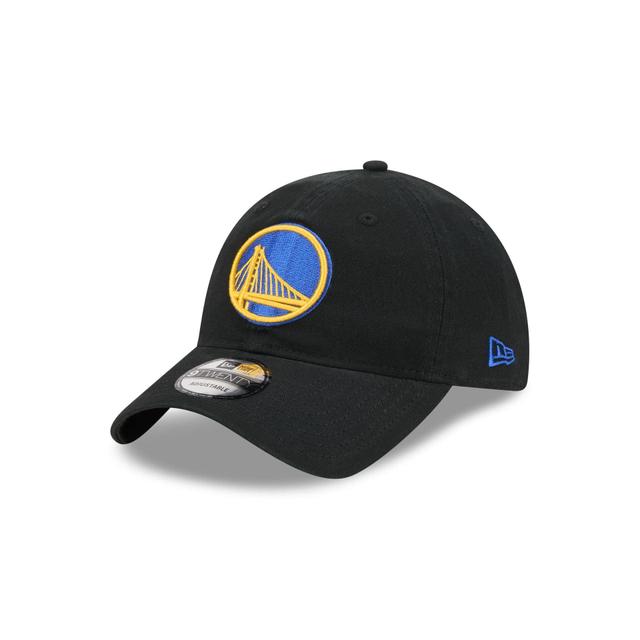 Golden State Warriors Black 9TWENTY Adjustable Hat Male Product Image