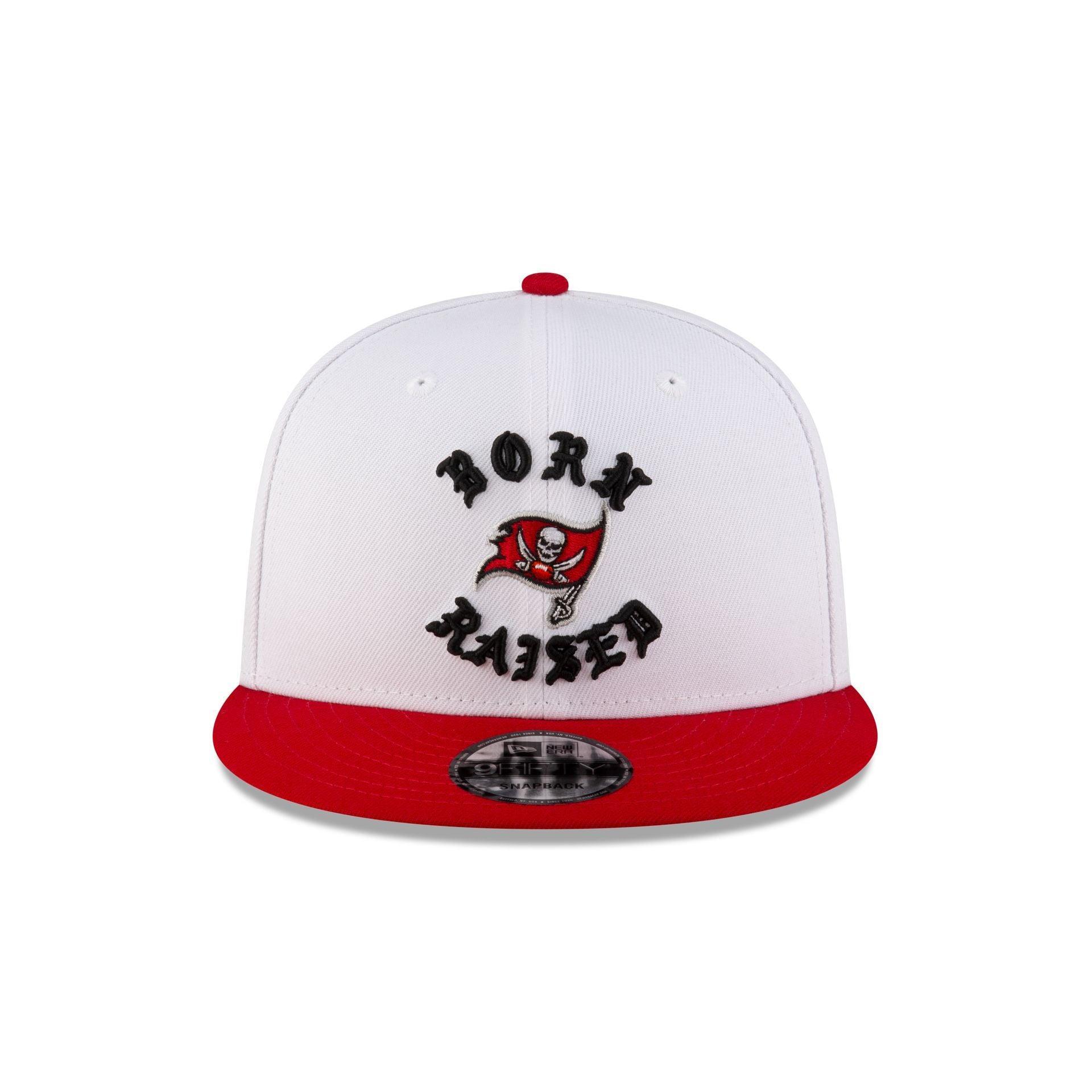 Born x Raised Tampa Bay Buccaneers White 9FIFTY Snapback Male Product Image