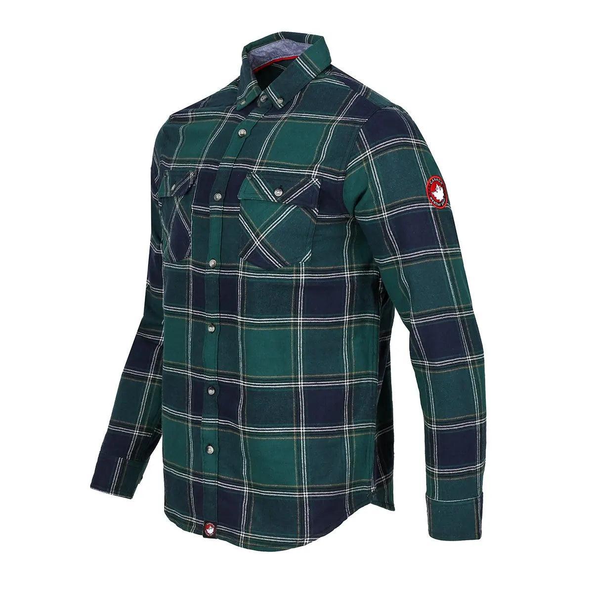 Canada Weather Gear Men's Flannel With Chambray Lined Collar Product Image