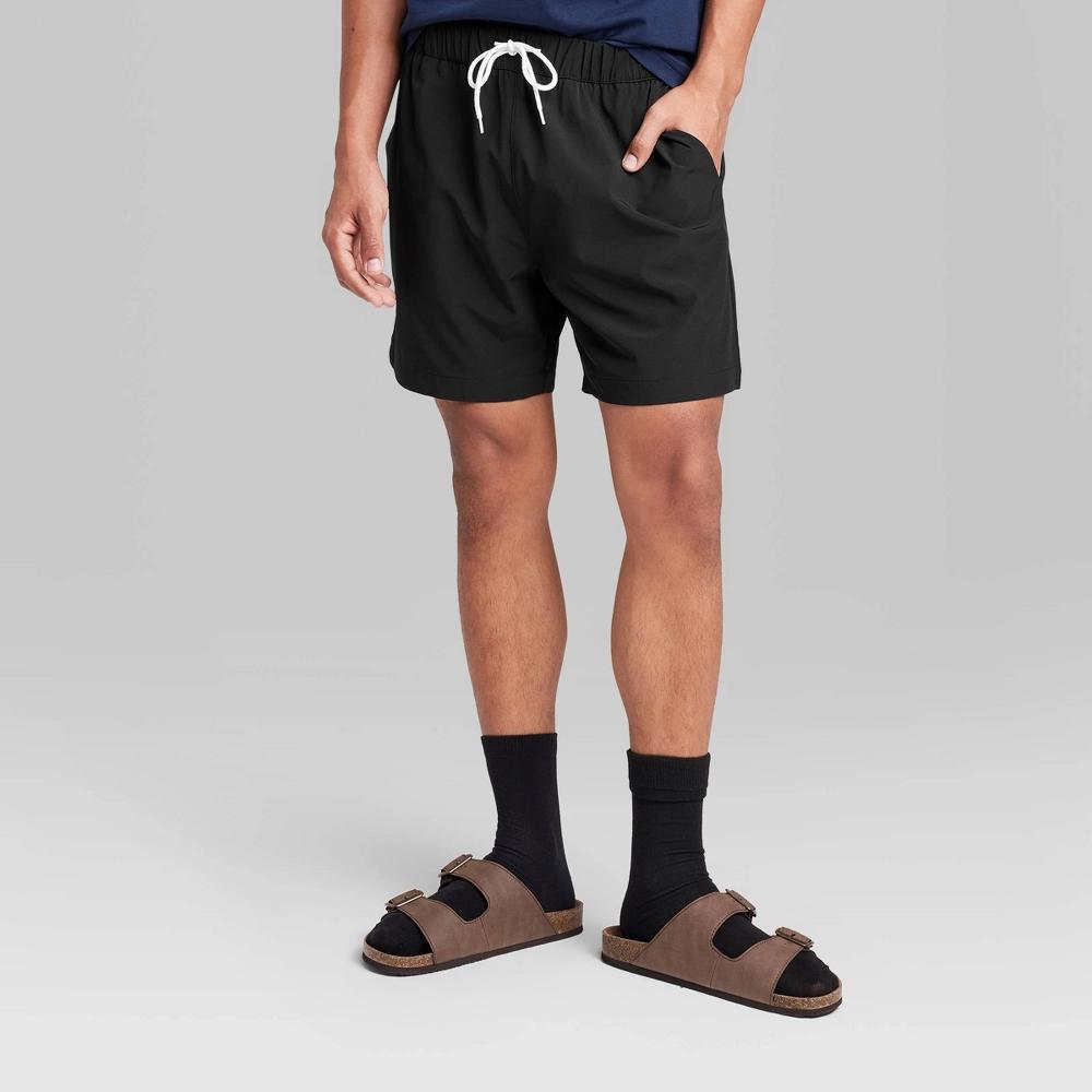 Mens Woven Shorts 6 - Original Use Black XL Product Image