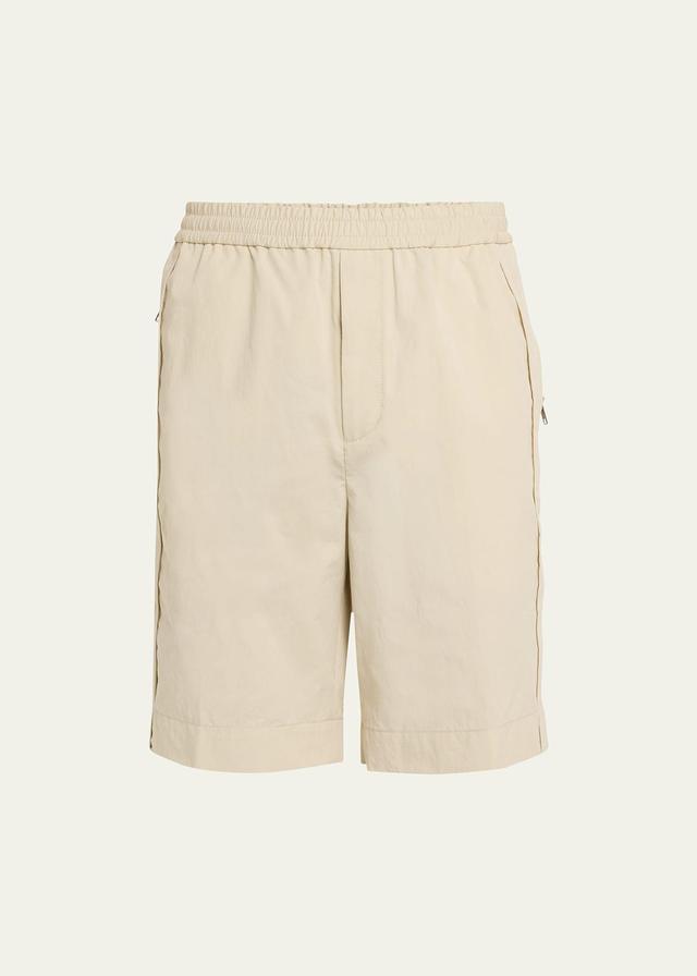 Mens Solid Twill Shorts Product Image