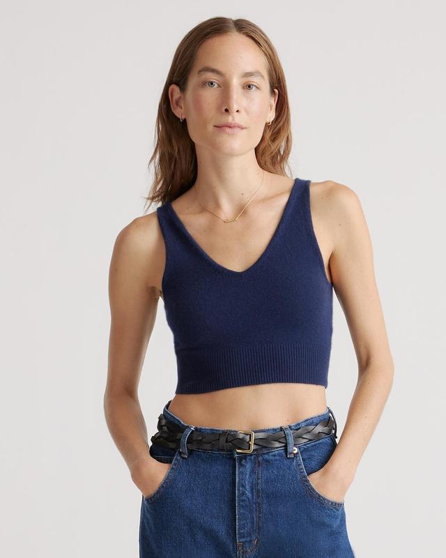 Mongolian Cashmere Cropped Tank Product Image