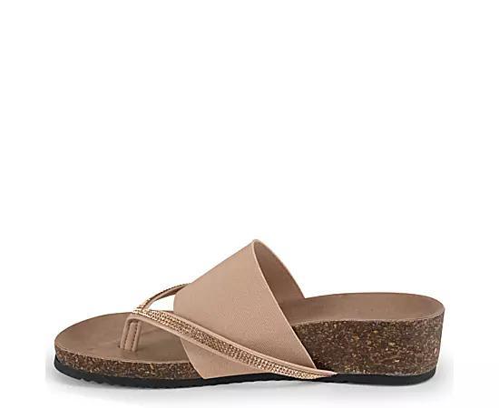 Italian Shoemakers Womens Ziona Wedge Sandals Product Image