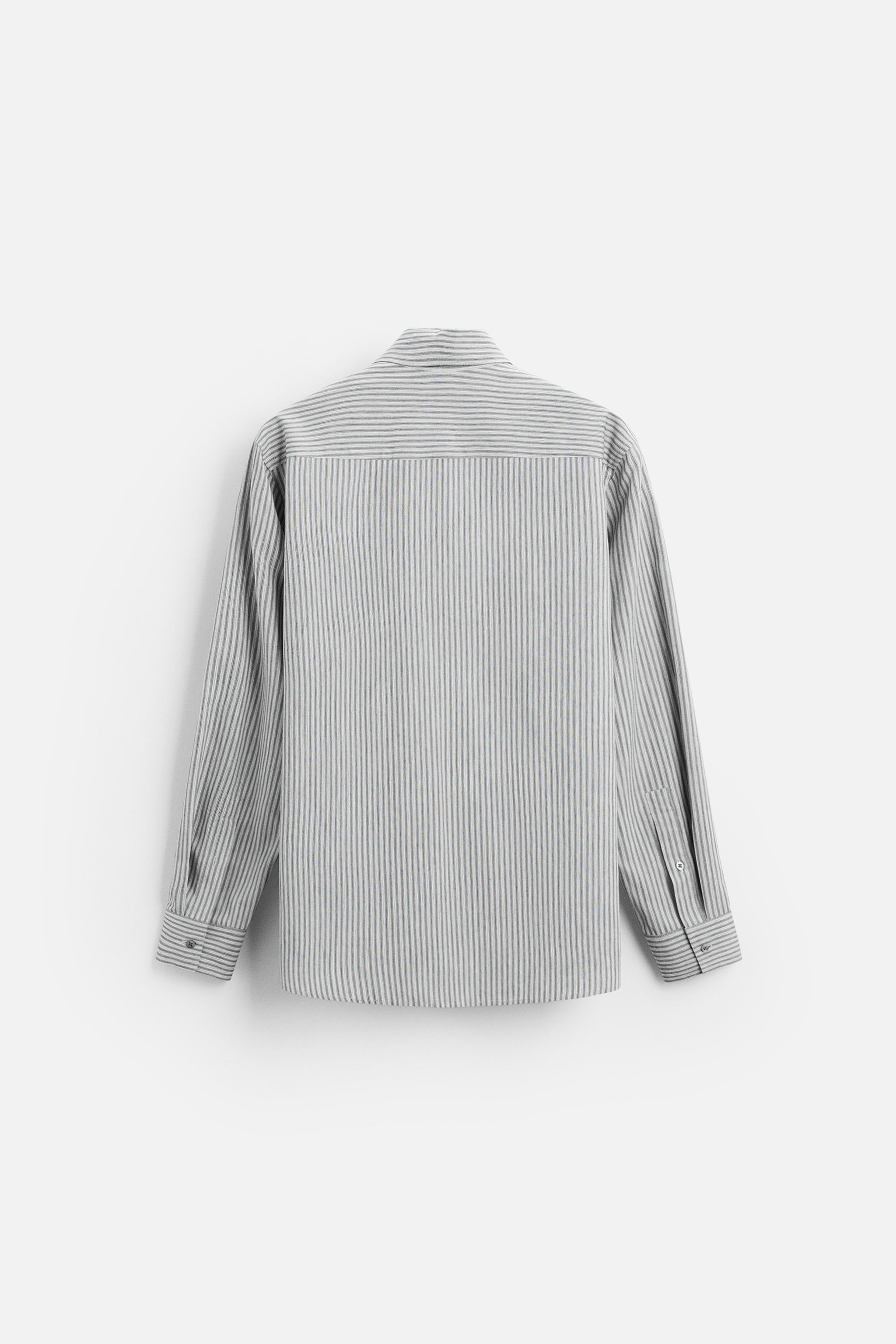 FLOWY STRIPED SHIRT Product Image