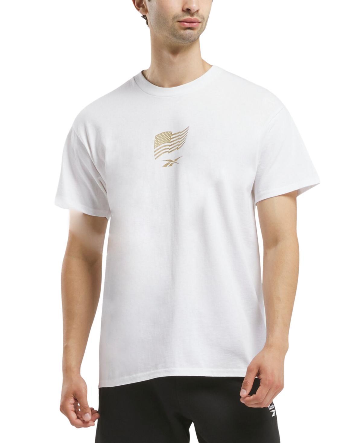 Reebok Mens Medal State of Mind Graphic Regular-Fit T-Shirt Product Image