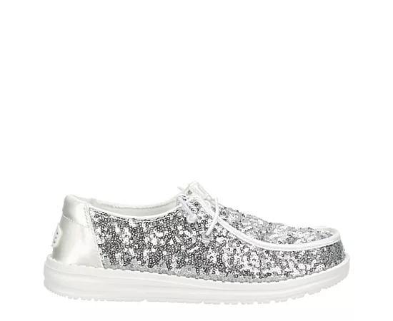 Heydude Womens Wendy Sequin Slip On Sneaker Product Image