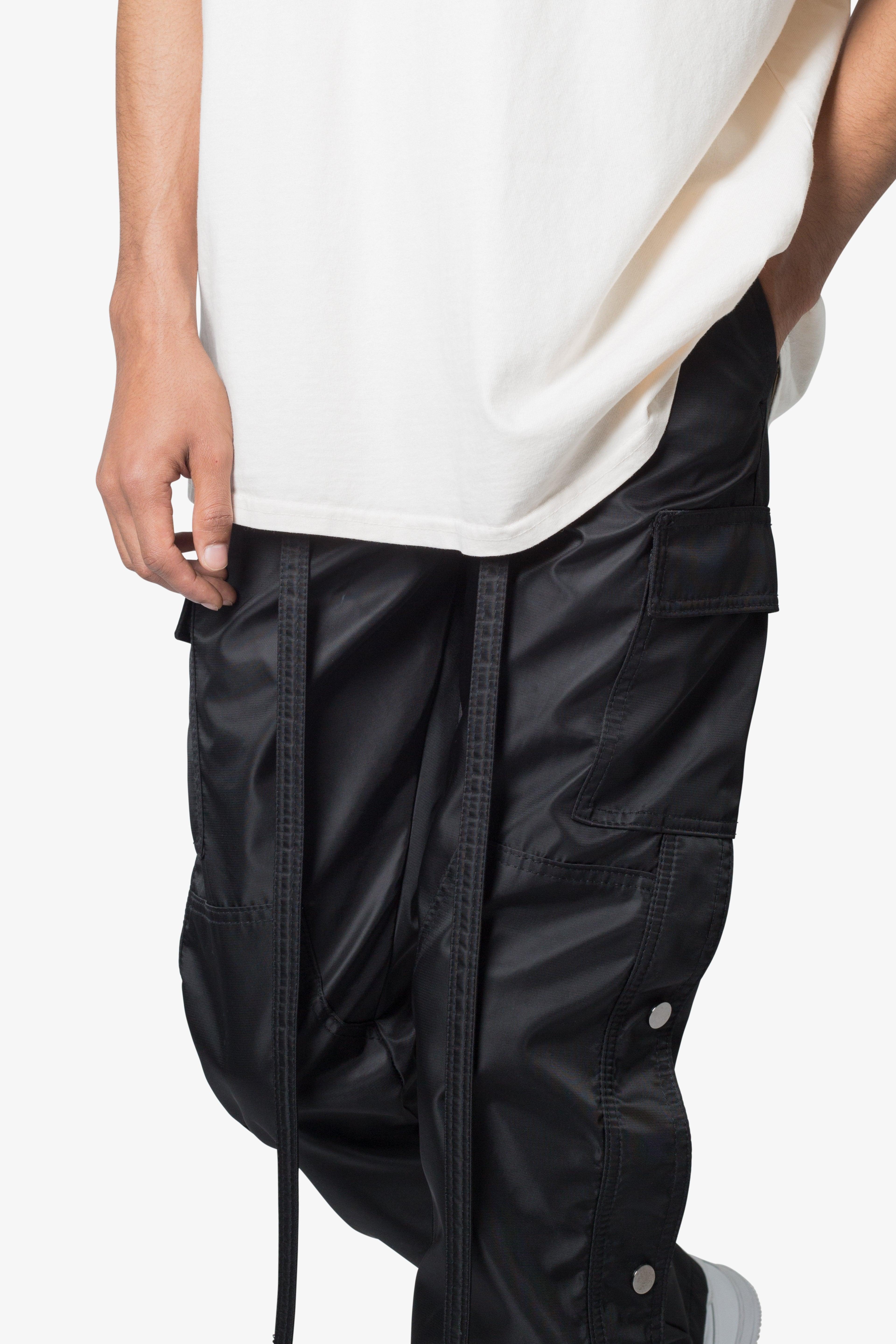 Snap Zipper II Cargo Pants - Black Product Image