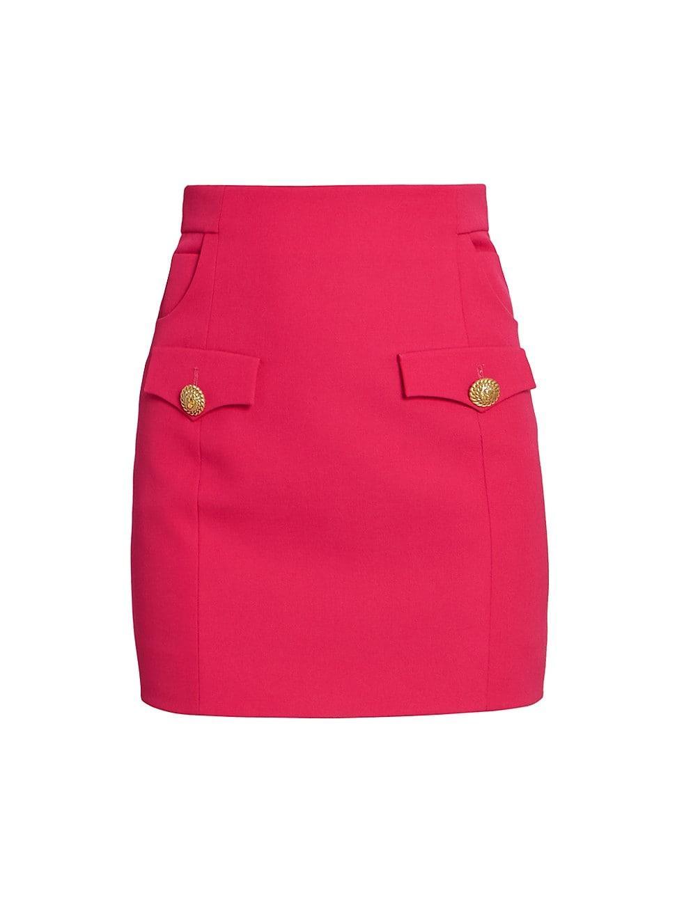 Womens GDP Cotton-Blend Miniskirt Product Image