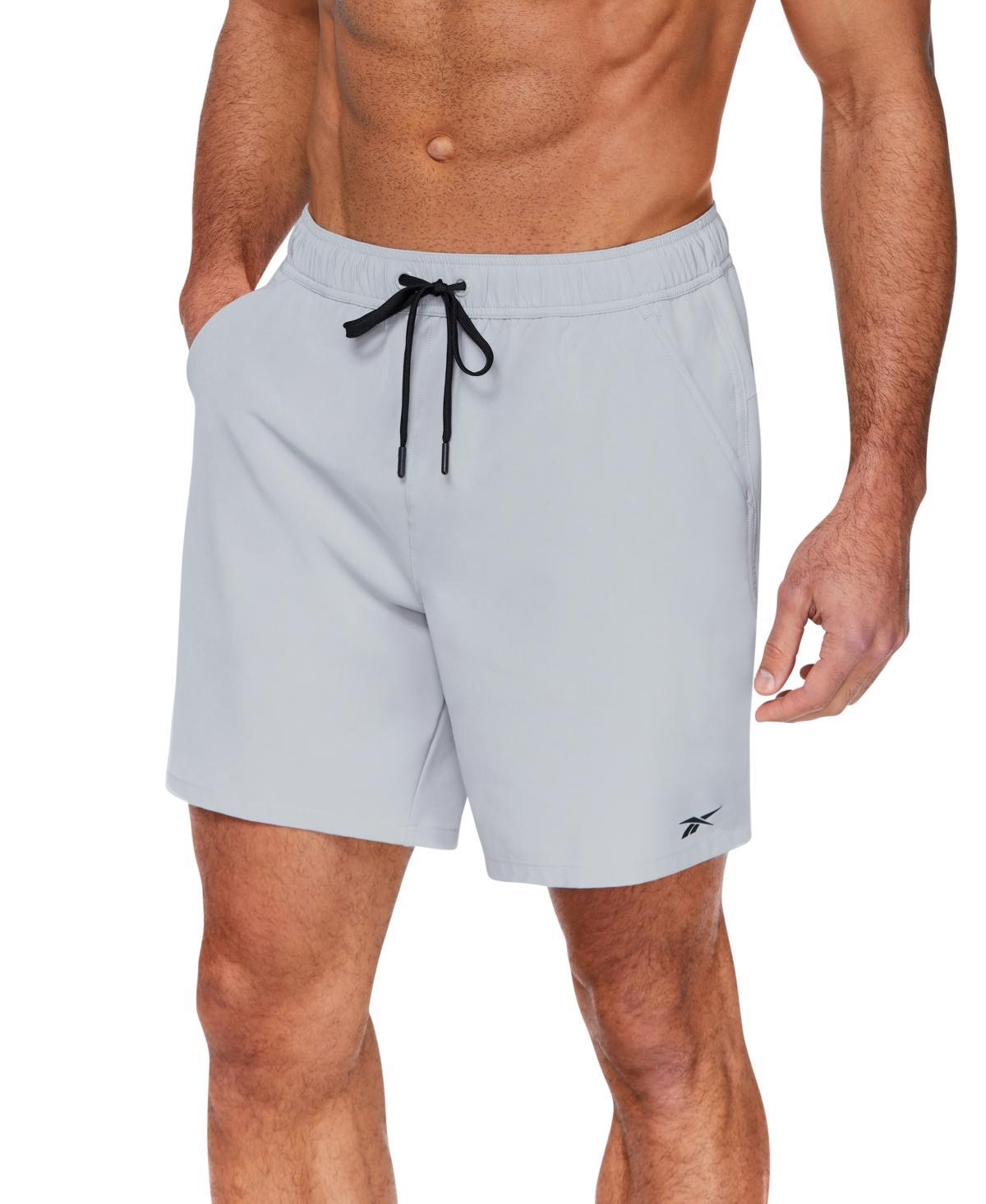 Reebok Mens Quick-Dry 7 Core Volley Swim Shorts Product Image