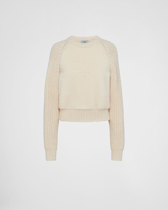 Alpaca crew-neck sweater Product Image