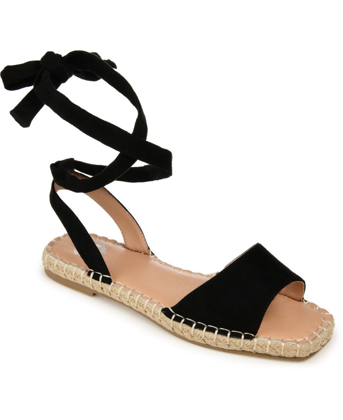 Journee Collection Emelie Womens Espadrille Sandals Pink Product Image