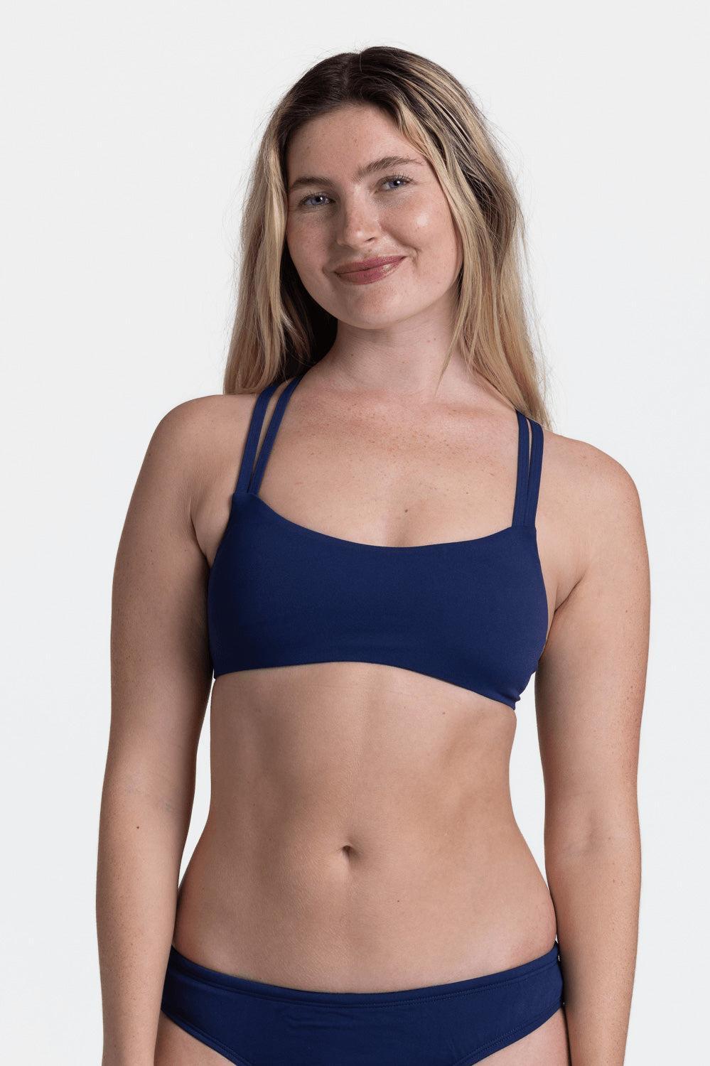 Fendrick Bikini Top - Navy Female Product Image