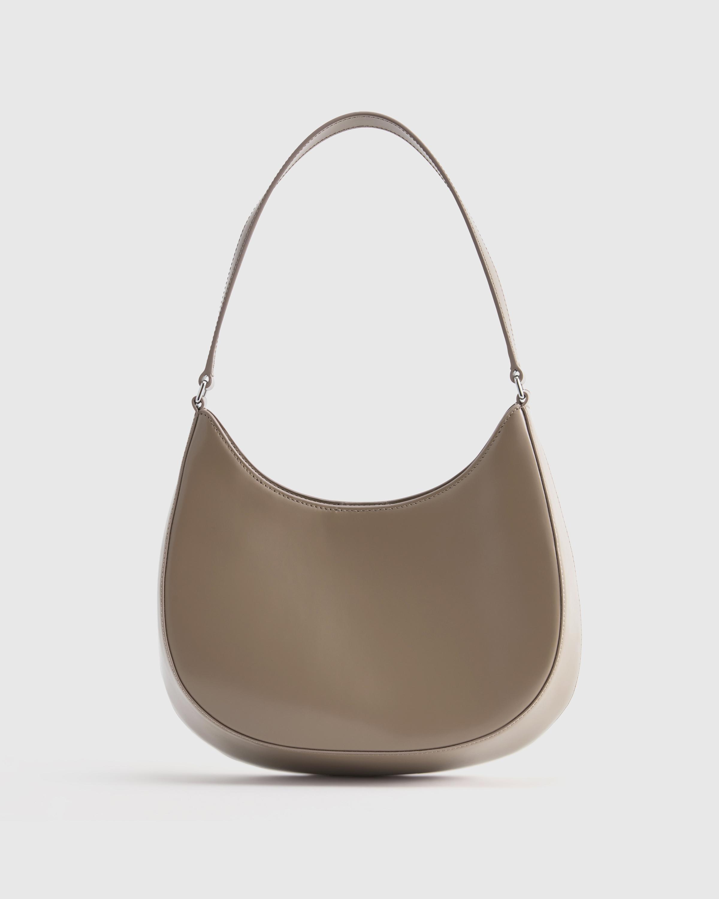 Italian Abrasivato Leather Shoulder Bag Product Image