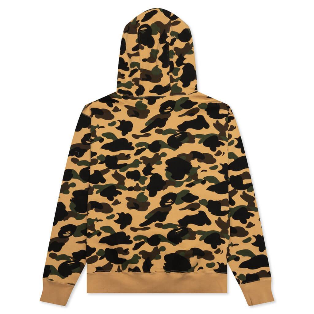 1st Camo Full Zip Hoodie - Yellow Male Product Image