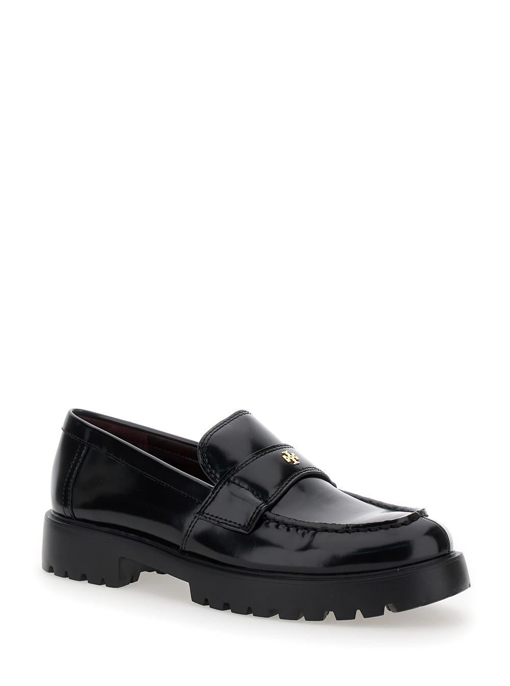 TORY BURCH Classic Lug Loafers Perfect Black Product Image