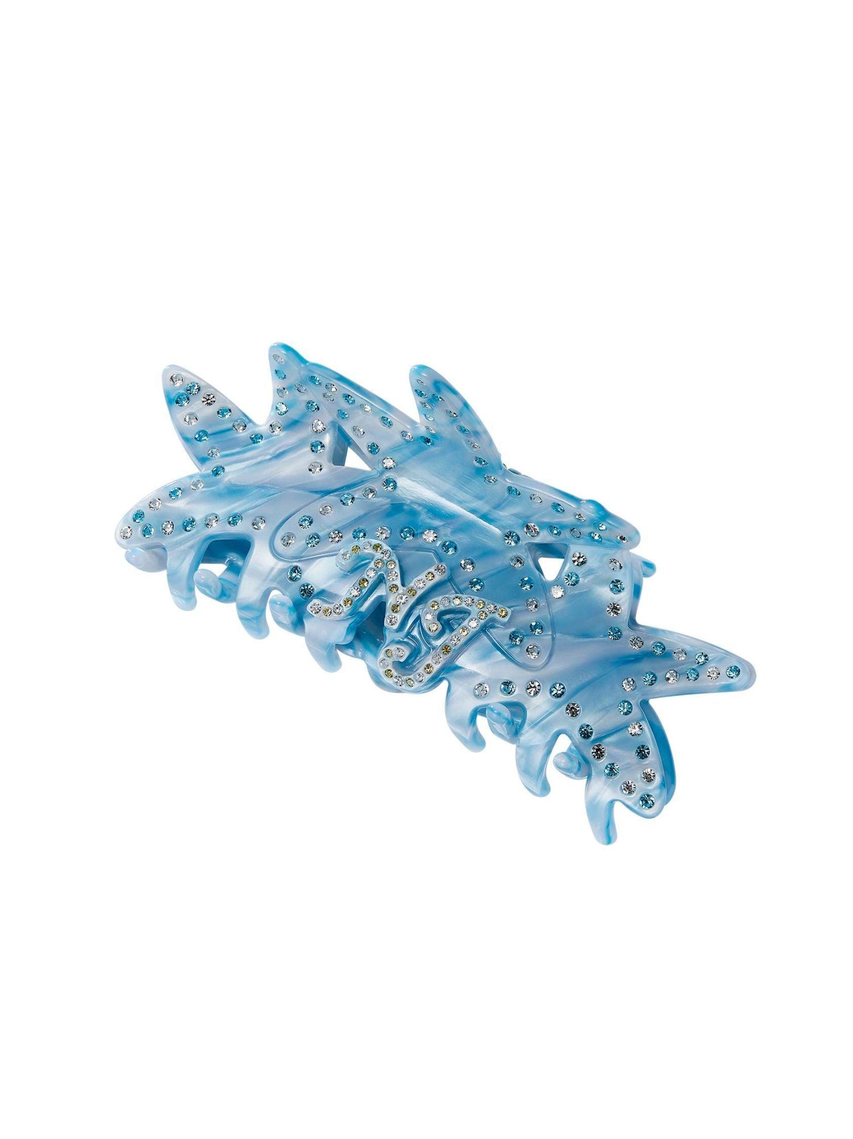 Paulina Crystal Star Claw Clip (Blue) Product Image