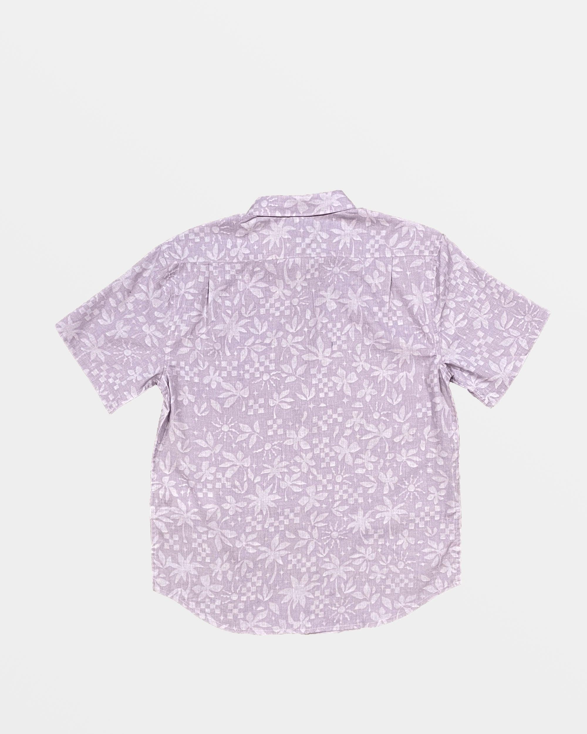 Sundays Short Sleeve Shirt - Deep Purple Male Product Image