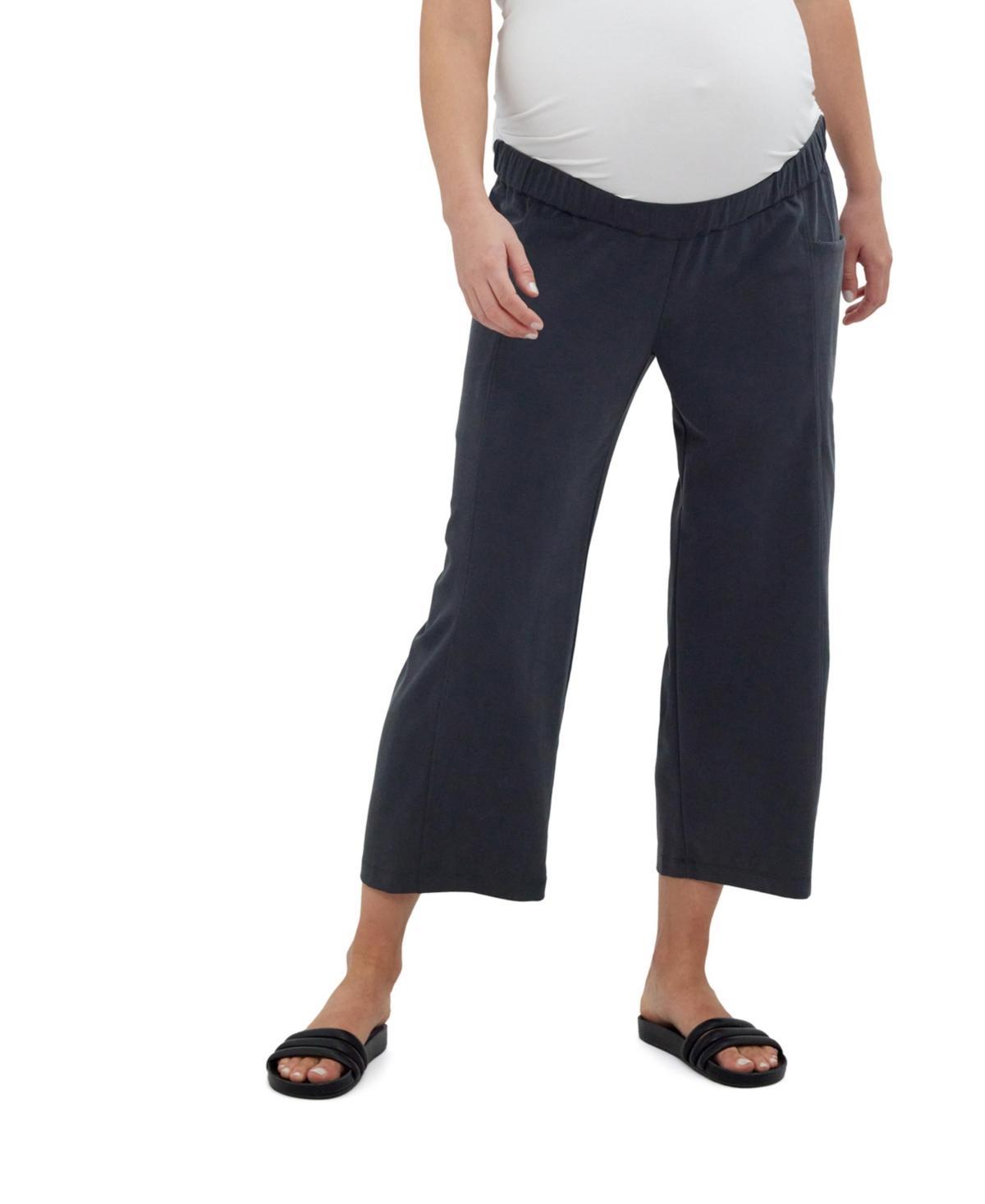 Ingrid & Isabel Easy Wide Leg Knit Maternity Pants Product Image