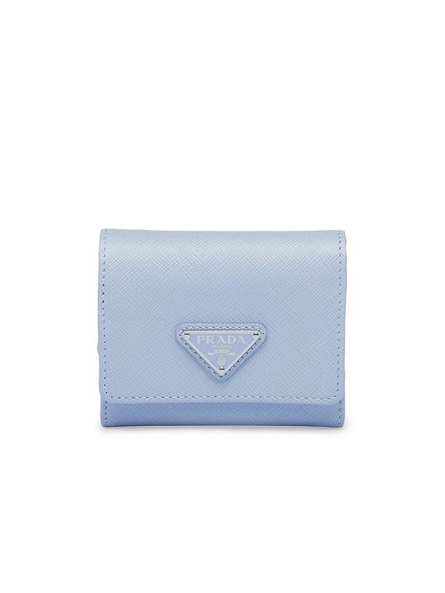 Womens Small Saffiano Leather Wallet Product Image