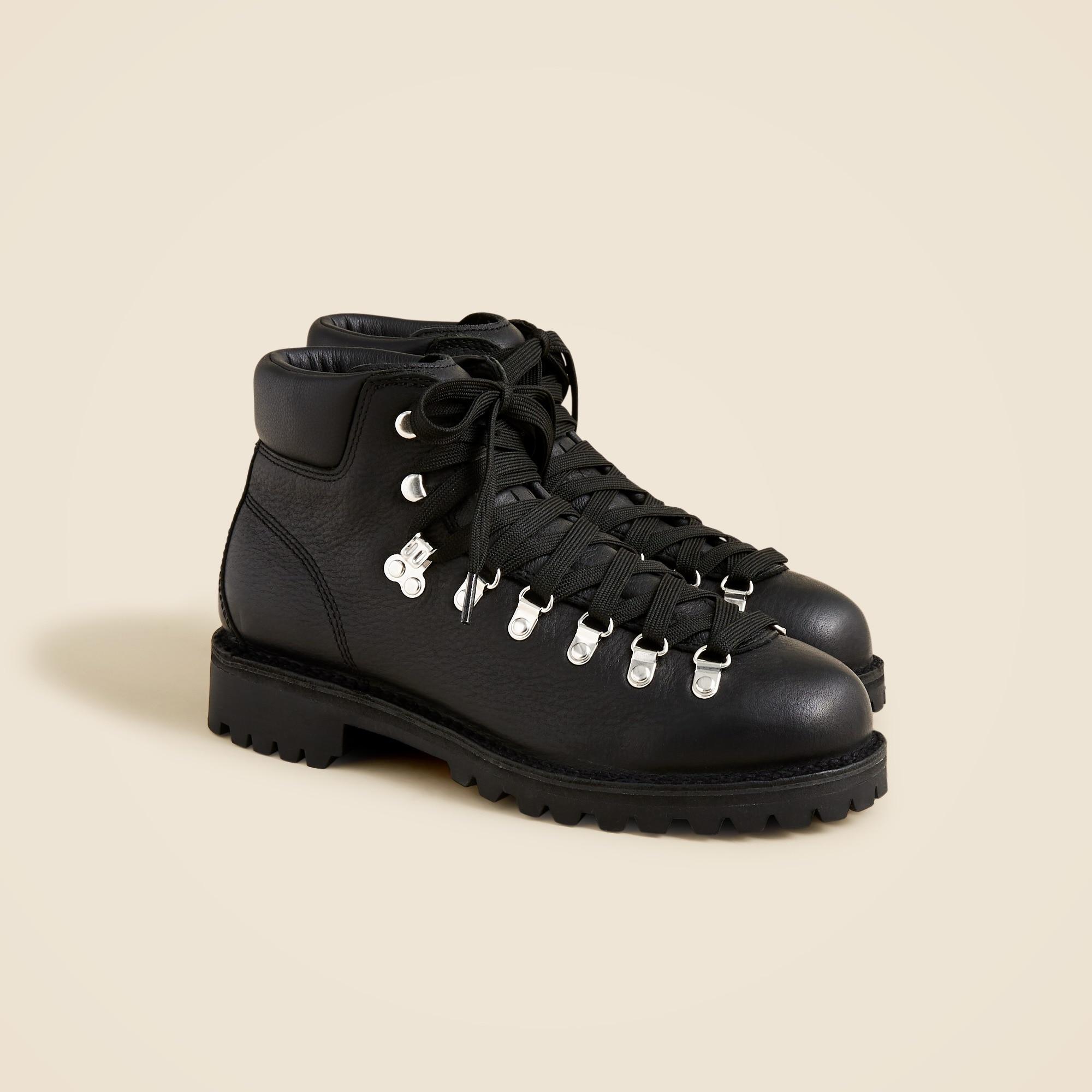 Hiking boots in tumbled leather Product Image