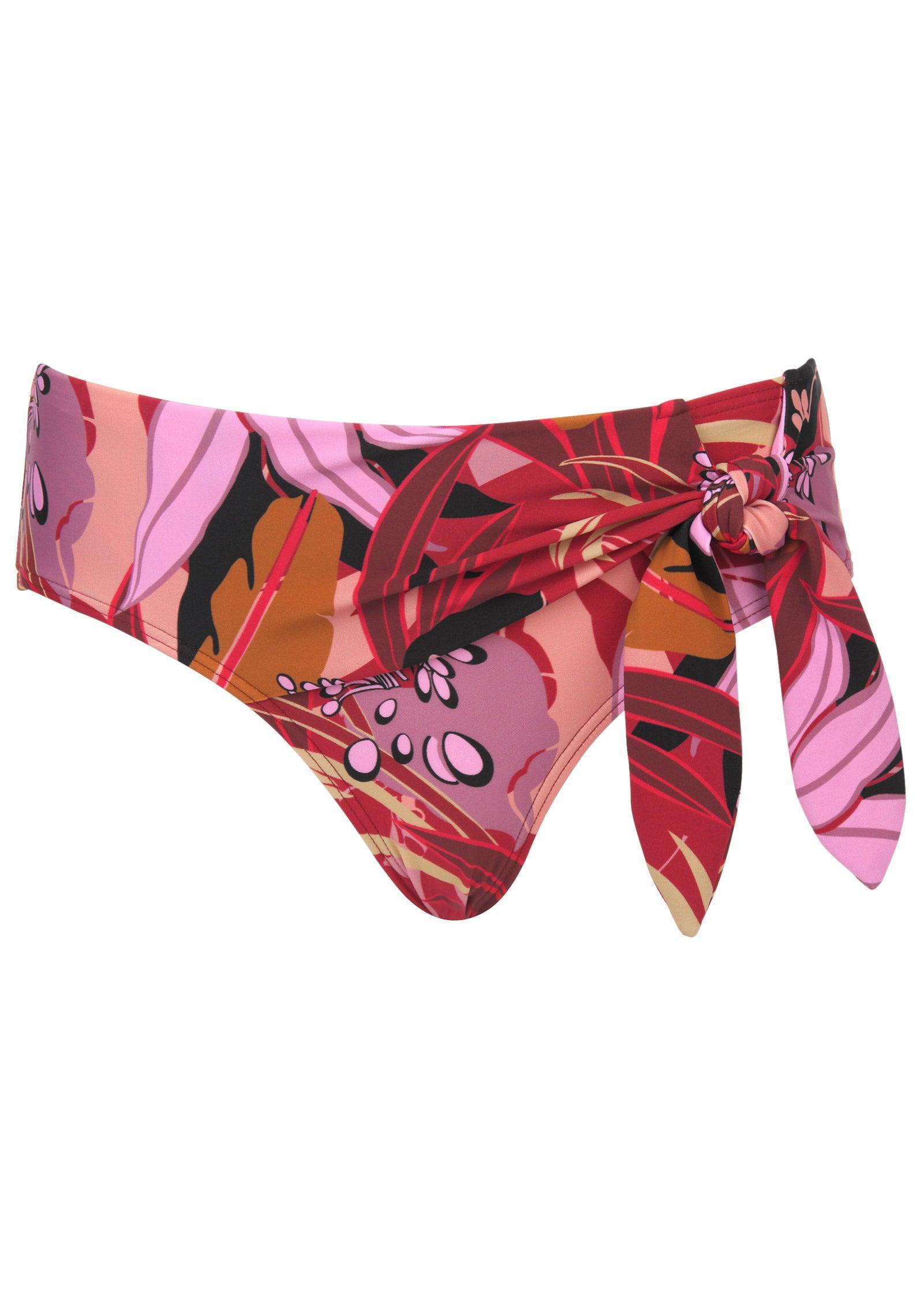 Tie Front Bikini - Exotic Floral Product Image