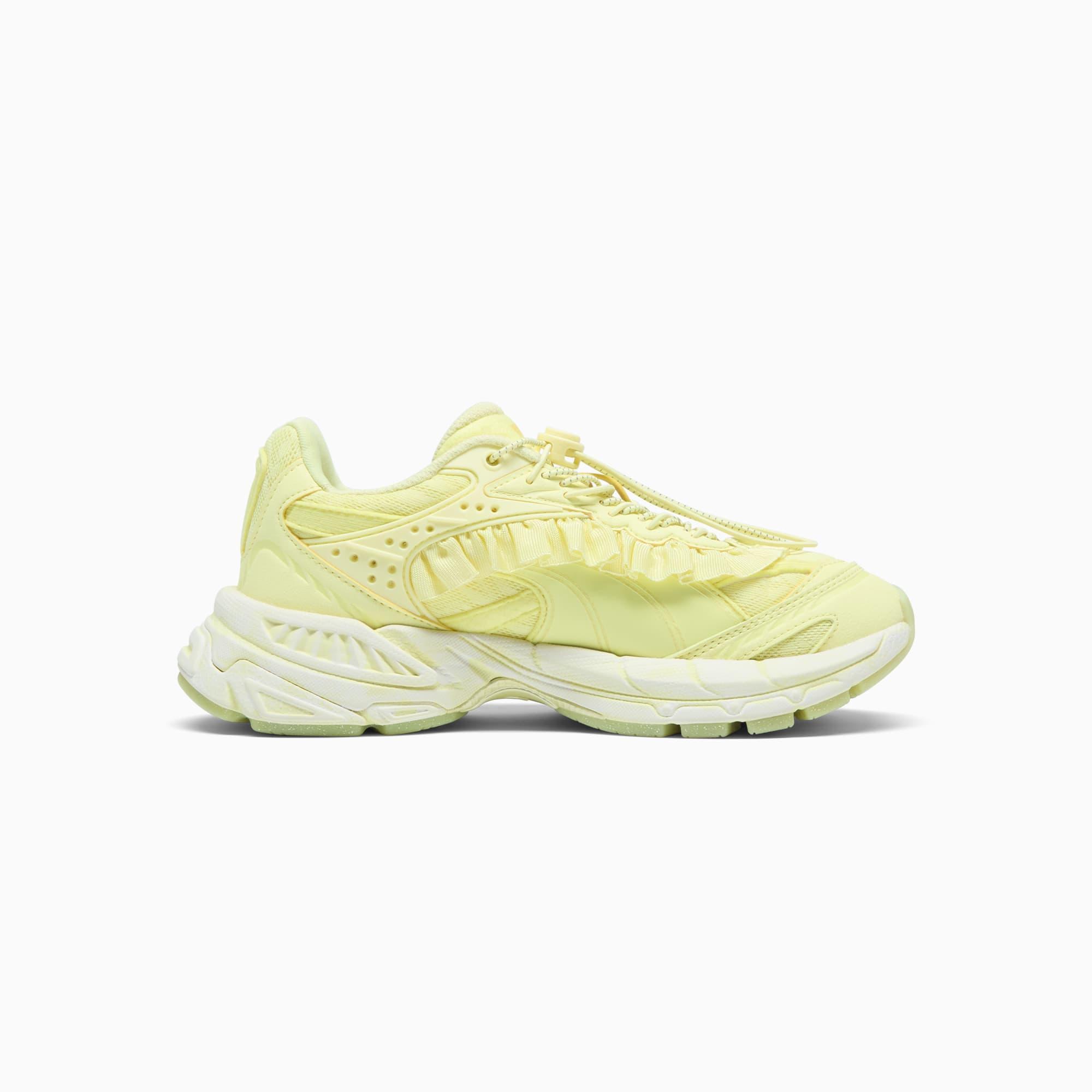 PUMA x COLLINA STRADA Velophasis Yellow Vintage Women's Sneakers Product Image