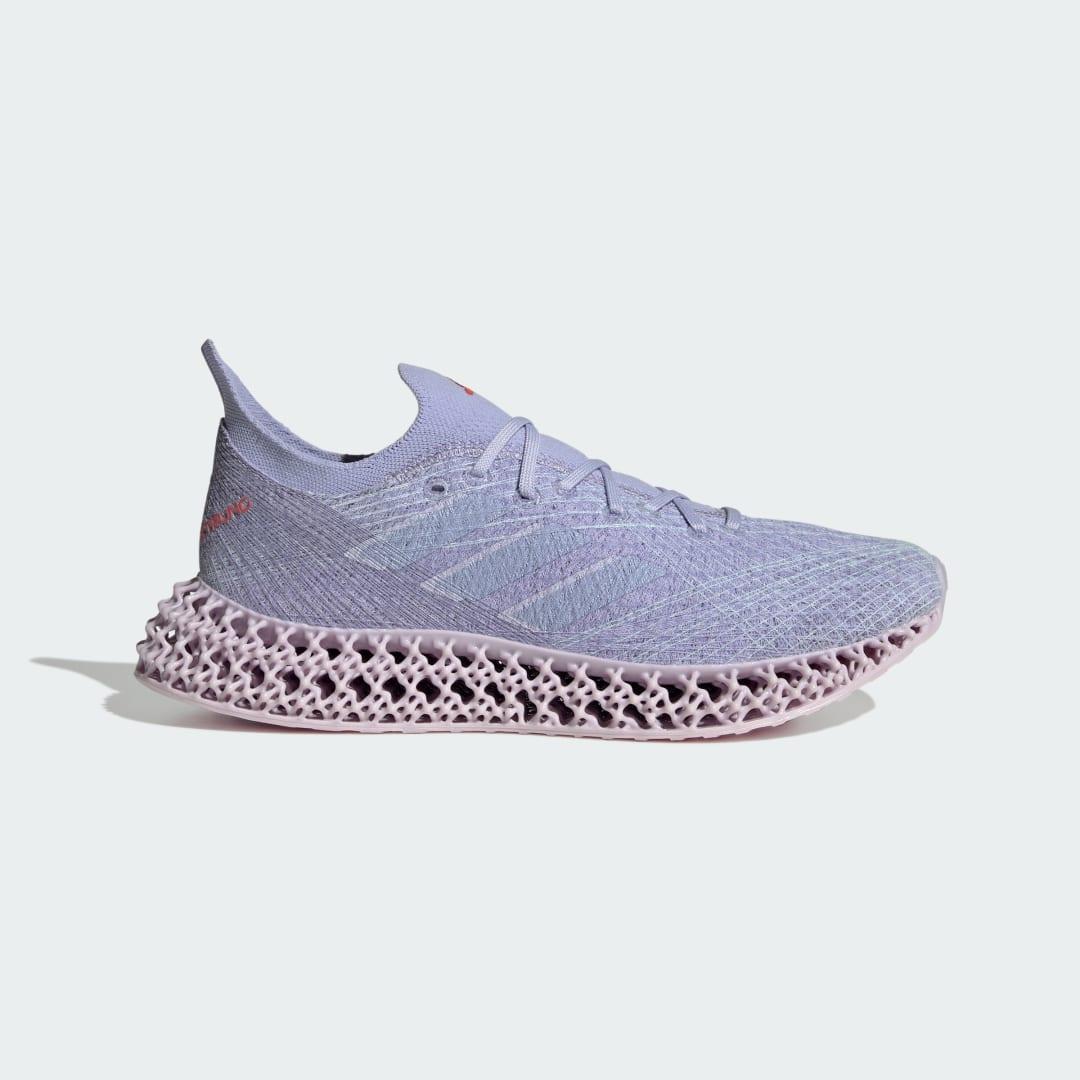 adidas 4DFWD x STRUNG Running Shoes Violet Tone 7 Womens Product Image